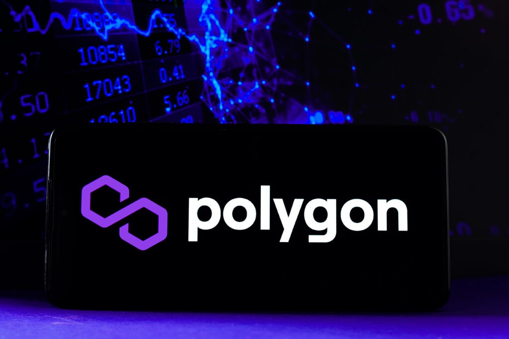 Polygon logo, formerly known as Matic Network.